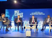 Pj Wali Kota Baubau Muhammad Rasman Manafi  Paparkan Wilayah Pesisir Pada Nice Climate Summit di Perancis