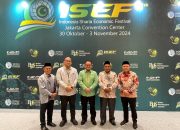 Pj Gubernur Sultra Hadiri Indonesia Sharia Economic Festival (ISEF) 2024