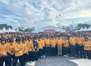 KPU Kabupaten dan Kota Se Sultra Gelar Apel Akbar Kesiapan Pilkada Serentak 2024