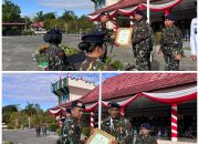 HUT Brimob Polri ke 79, Wakapolda Sultra dan Kades Asemi Nunulai Konut Dianugerahi Warga Kehormatan