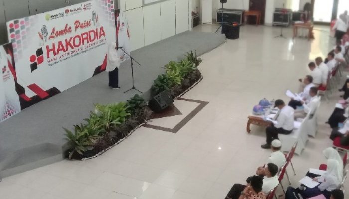 Tanamkan Semangat Anti Korupsi Lewat Lomba Baca Puisi