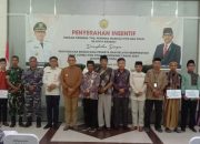 Pj Wali Kota Berikan Bantuan Insentif Kepada Imam Masjid,TPQ dan Markas MTQ