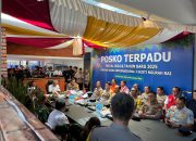 Kapolri Bersama Panglima TNI Tinjau Posko Terpadu Operasi Lilin 2024 di Bandara I Gusti Ngurah Rai Bali