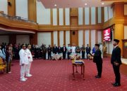Andap Budhi Revianto Lantik Dua Pj Bupati dan Walikota di Sultra
