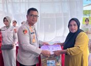 Kapolda Sultra Resmikan Sumur Bor dan Bagikan Bibit Lobster dalam Bakti Sosial Peringatan HUT ke-53 Korpri
