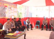 Kapolresta Kendari Lakukan Pengecekan Pos Pam Jelang Natal dan Tahun Baru 2025