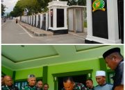 Danrem 143/HO Resmikan Pembangunan Pagar Korem 143/HO