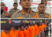 Polresta Kendari Sultra Tangani 1.366 Kasus Kriminal Sepanjang 2024