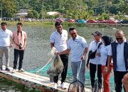 Dukung Program Makan Bergizi Gratis Pemkab Kolut Lakukan Panen Raya Ikan Ditambak