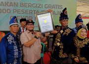 Pemkab Kolut Raih Rekor MURI Pemberian Makan Bergizi Gratis Bagi Siswa Sekolah