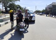 Ditlantas Polda Sultra Sosialisasikan Jalur Satu Arah di Kawasan Eks MTQ Kendari