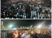 Lantunan Shalawat Menggema bersama Haddad Alwi dan Puluhan Ribu Masyarakat Koltim