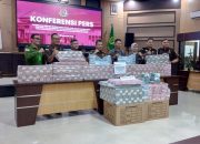Kejati Sultra Setor Ke Kas Negara, Hasil Lelang Barang Bukti Kasus Korupsi Pertambangan IUP PT Antam Blok Mandiodo Konut