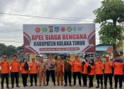 Polres dan Pemda Koltim Gelar Apel Siaga Bencana