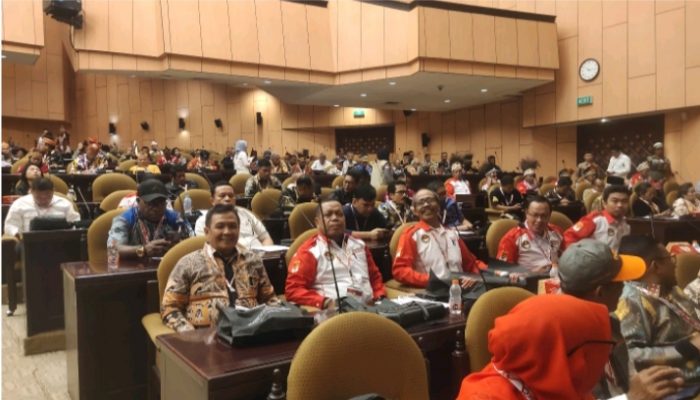 Tim Percepatan Pembentukan CDOB Kabupaten Konawe Timur Hadiri Munas III Forkonas