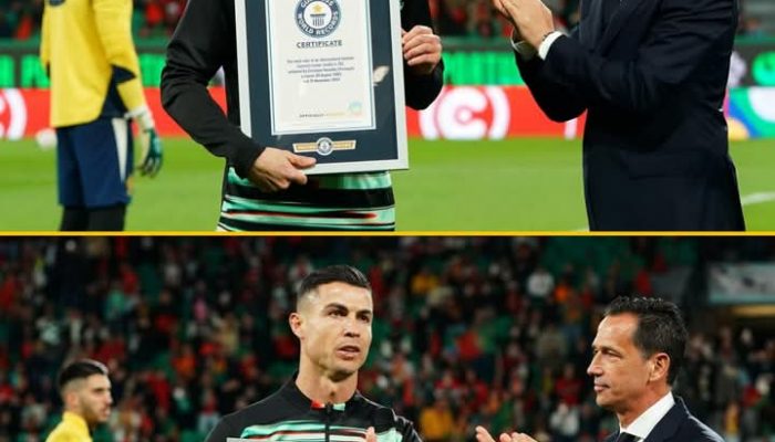 Cristiano Ronaldo Raih Rekor Dunia Guinness untuk Kemenangan Internasional Terbanyak