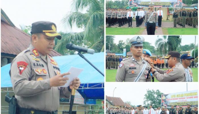 Polres Konsel Gelar Apel Pasukan Operasi Ketupat Anoa 2025
