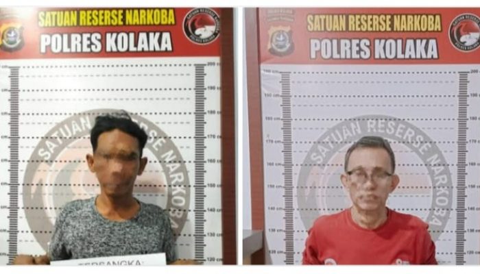 Asyik Pesta Sabu Dua Pengedar Diciduk Polisi di Kolaka