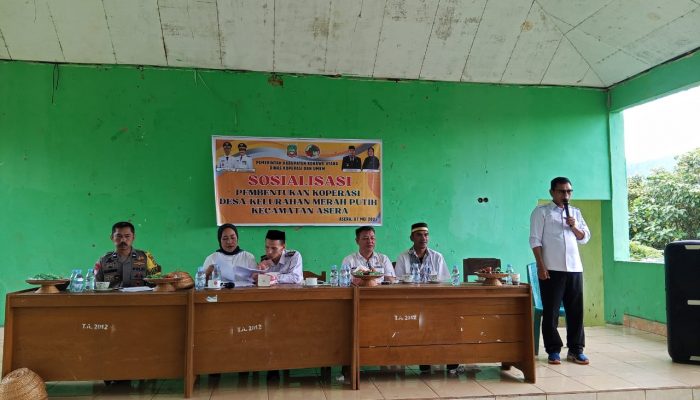 Pemkab Konut Sosialisasi Pembentukan Koperasi Merah Putih